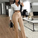 Calça de Pano Colante Feminina