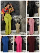 Calça de Pano Colante Feminina