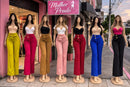 Calça de Pano Colante Feminina