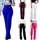 Calça de Pano Feminina com Detalhes