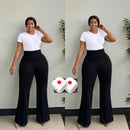 Calça de Pano Colante Feminina Sexy