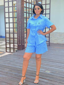 Conjunto Camisa e Calção Feminino