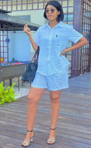 Conjunto Camisa e Calção Feminino