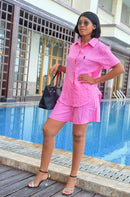 Conjunto Camisa e Calção Feminino