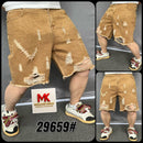 Calções Jeans com Estragas