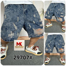 Calções Jeans com Estragas