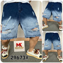 Calções Jeans com Estragas