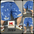 Calções Jeans com Estragas