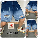 Calções Jeans com Estragas