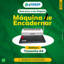 Máquina de Encadernar A4 Manual com Alavanca – Encadernadora Profissional