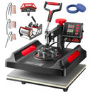Prensa térmica completa (kit multifuncional)