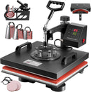 Prensa térmica completa (kit multifuncional)