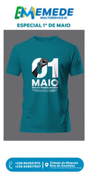 Camiseta especial do dia dos trabalhadores